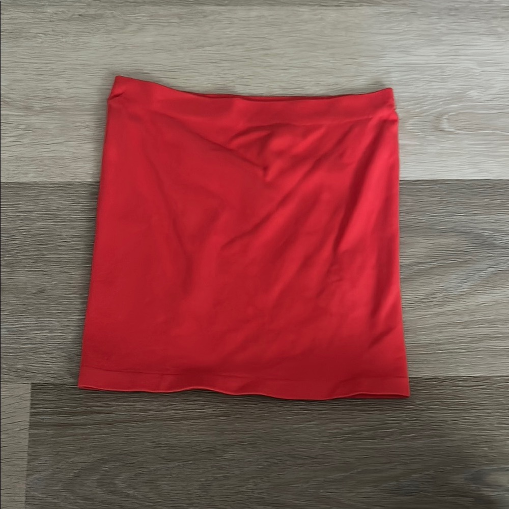 Red Women's Tube Top
